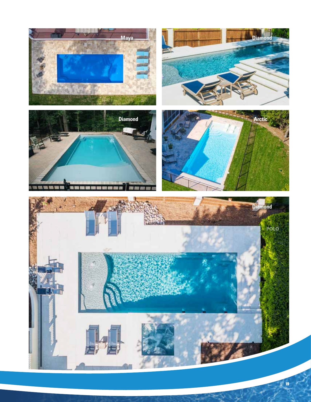 River Pools D Series pool