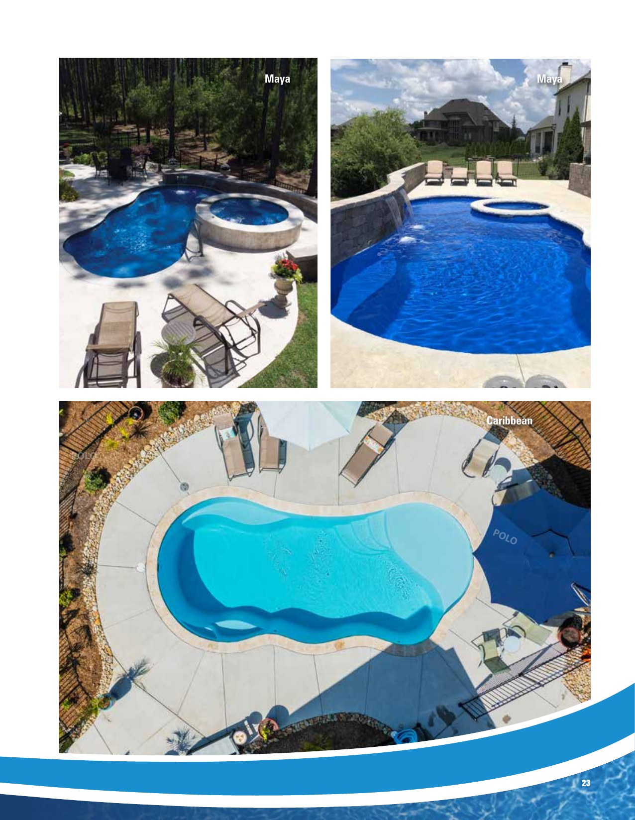 River Pools I Series pool