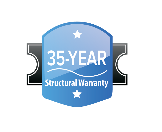 35-Year Structural Warranty badge