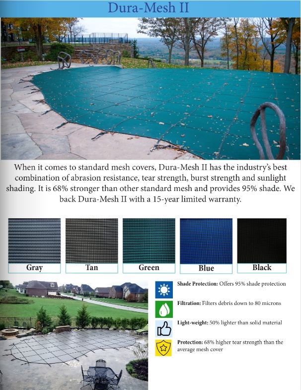 Merlin Dura-Mesh II safety cover